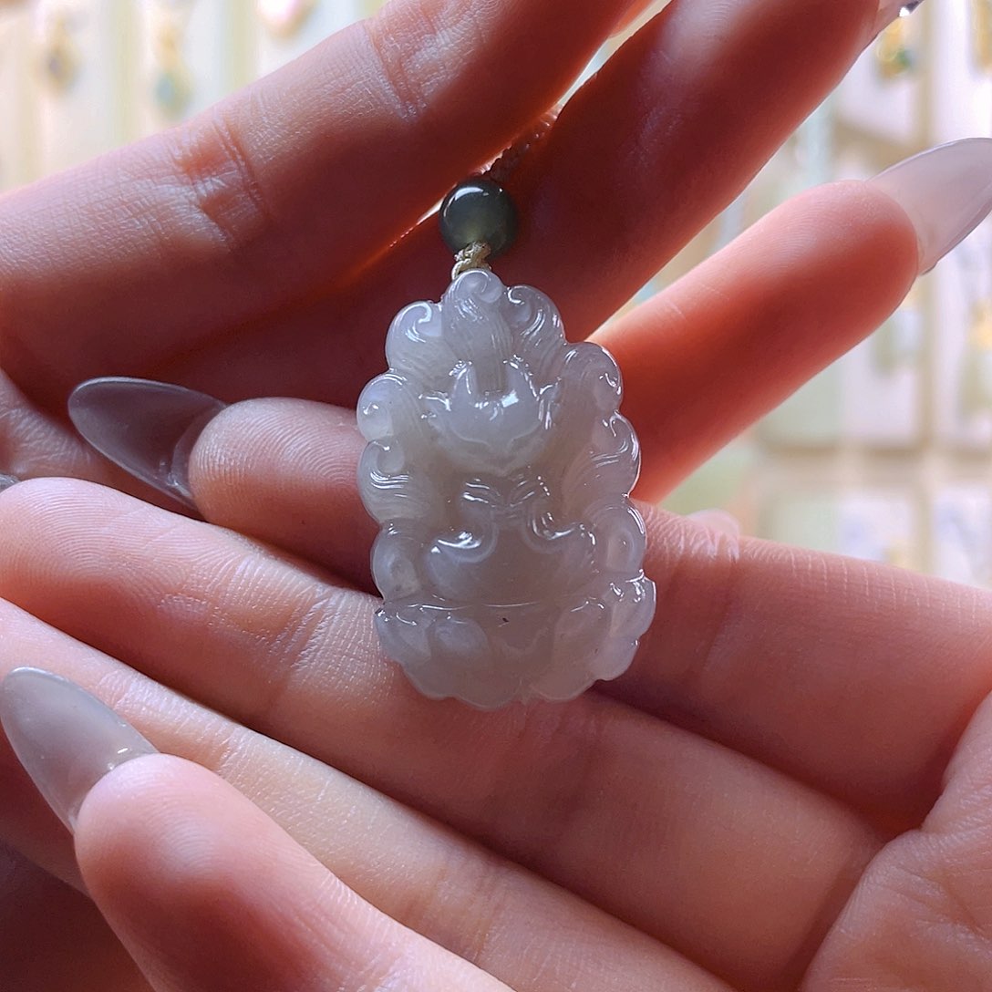 和田玉吊坠(赠链)未镶嵌丁*洛