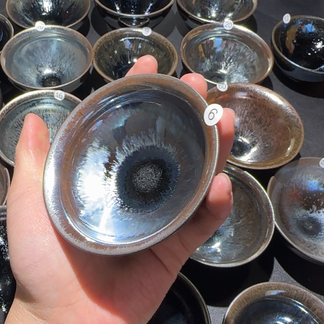 茶盏千****.精品柴烧放漏放漏6