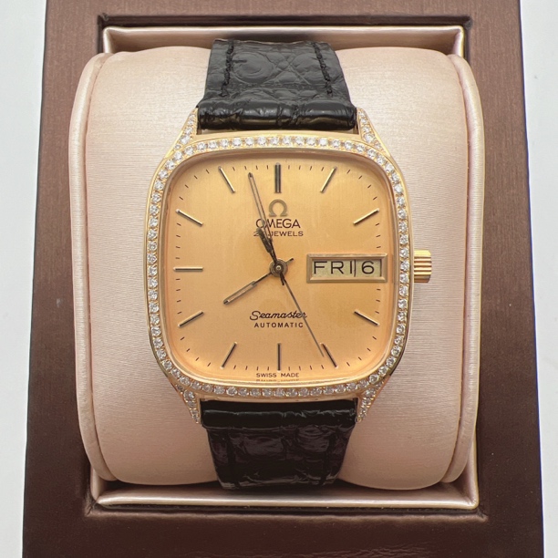 95新 Omega/欧米茄 欧米茄13168自动后钻赠送表带赠送手链