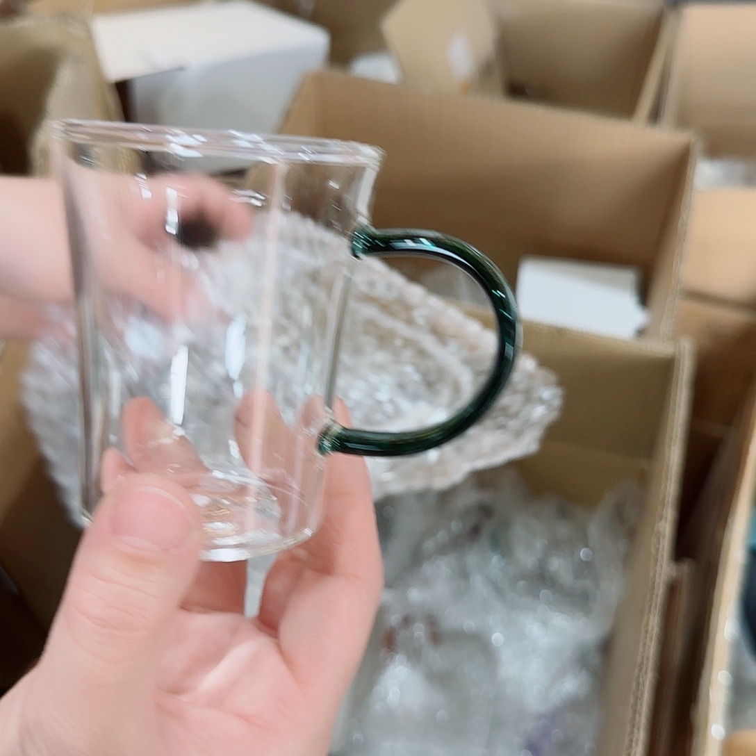 50号高硼硅绿茶杯小号