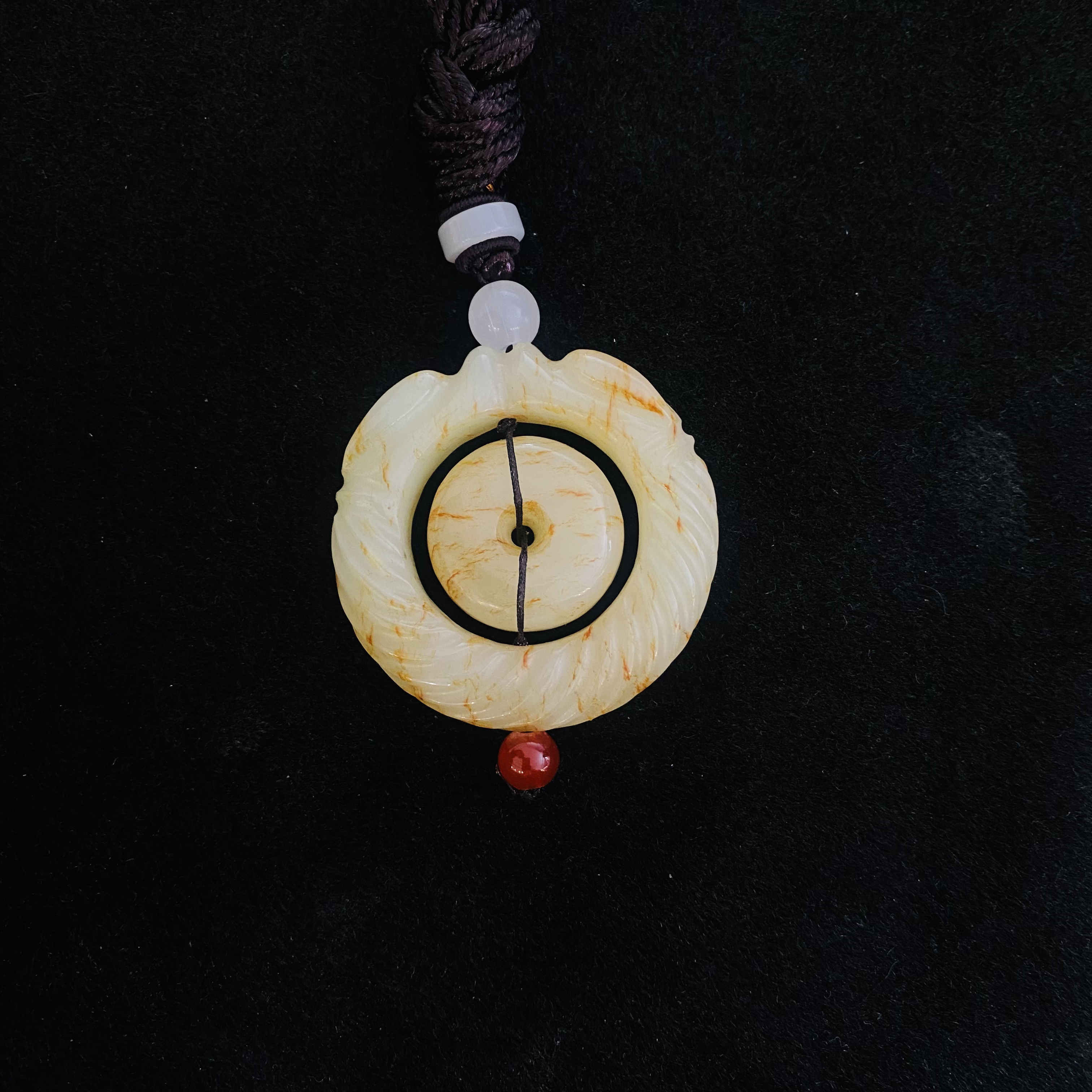 臻藏（A8）双环玉佩2510070068