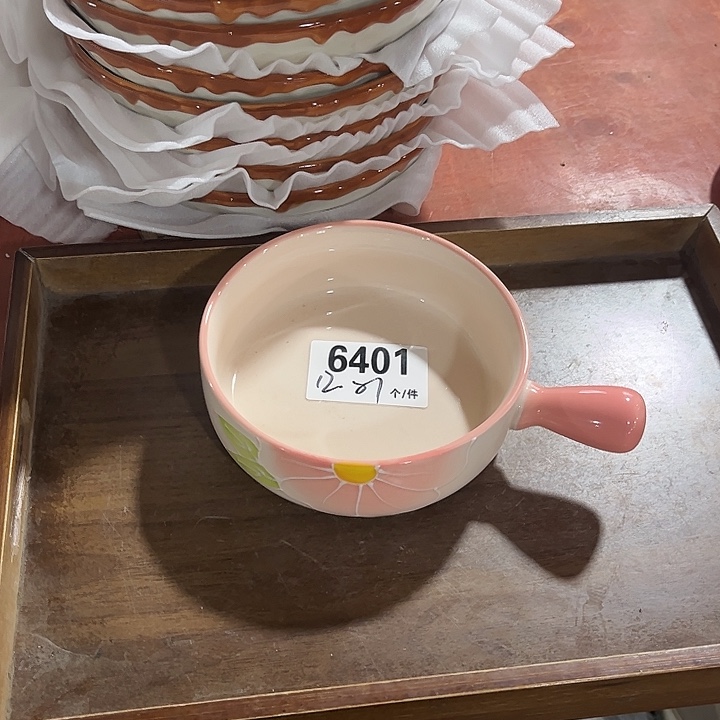瓷微瑕外贸餐具6401