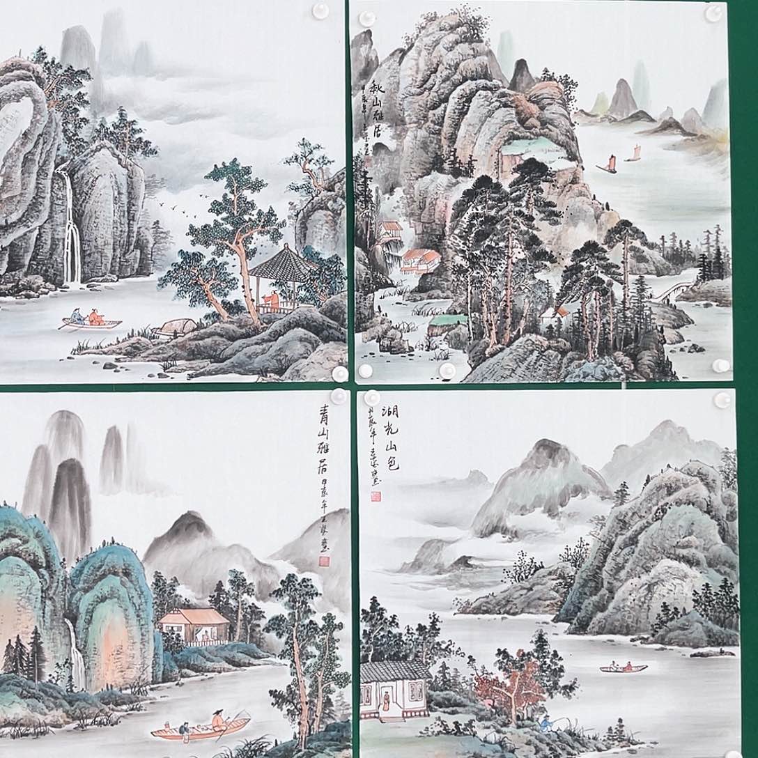 农***乐国画王莹老师老师老师