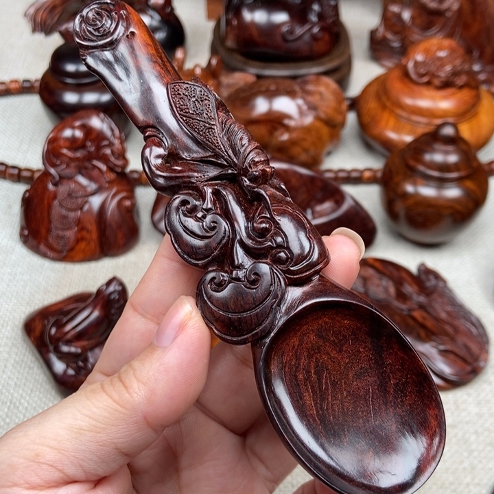 其他黄花梨/降香黄檀紫油梨茶铲