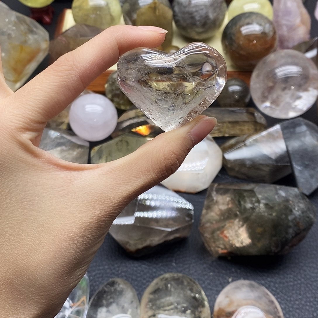珠宝半成品水晶未镶嵌49水晶石