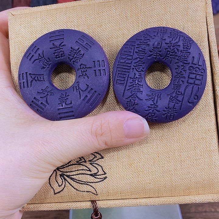 【紫气东来平安扣】非遗天然中草药合香