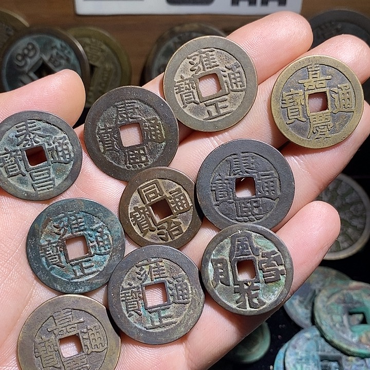 铜现代花钱工艺品工艺品