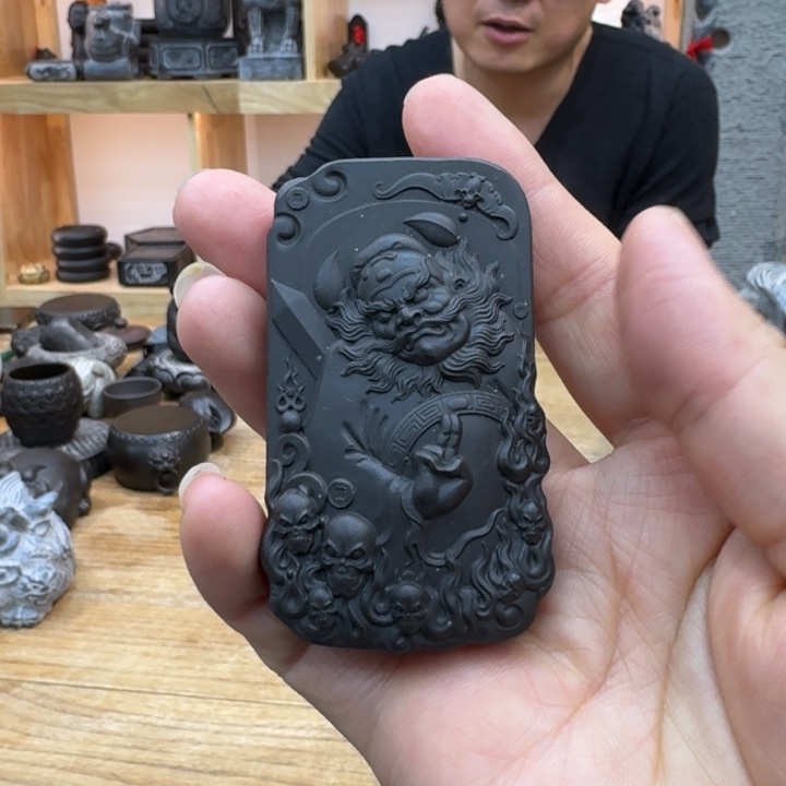 西安石晋錾石雕手工雕刻摆件