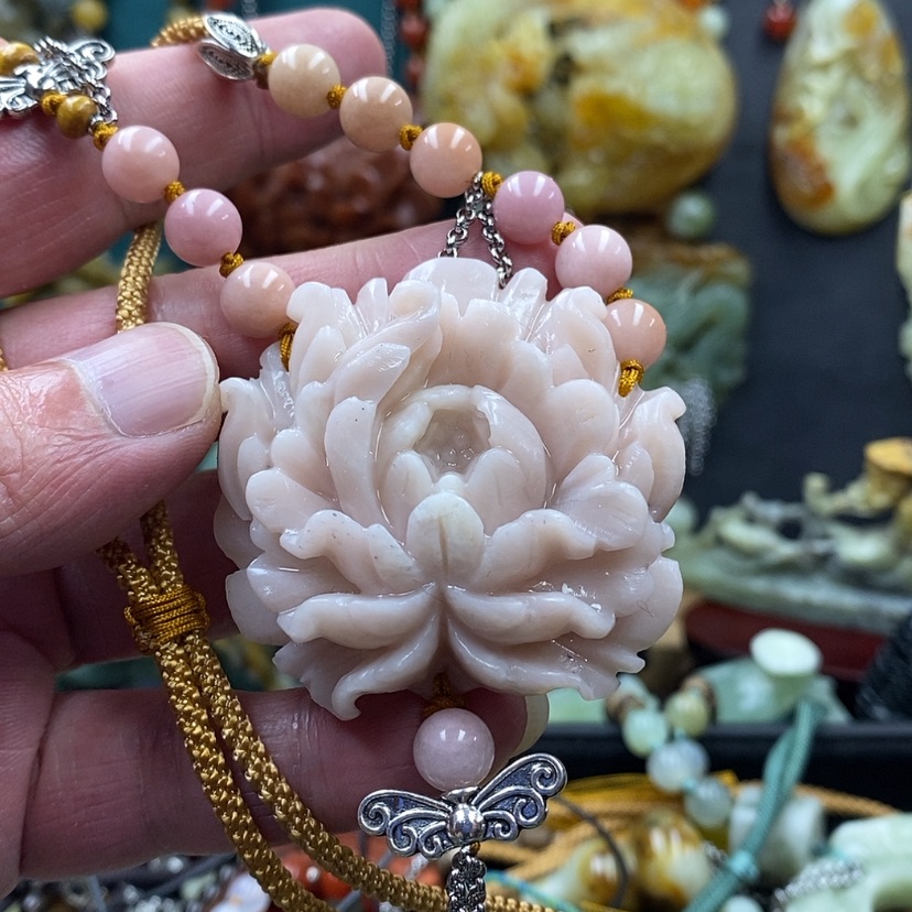 【闪购商品】石英质玉吊坠未镶嵌