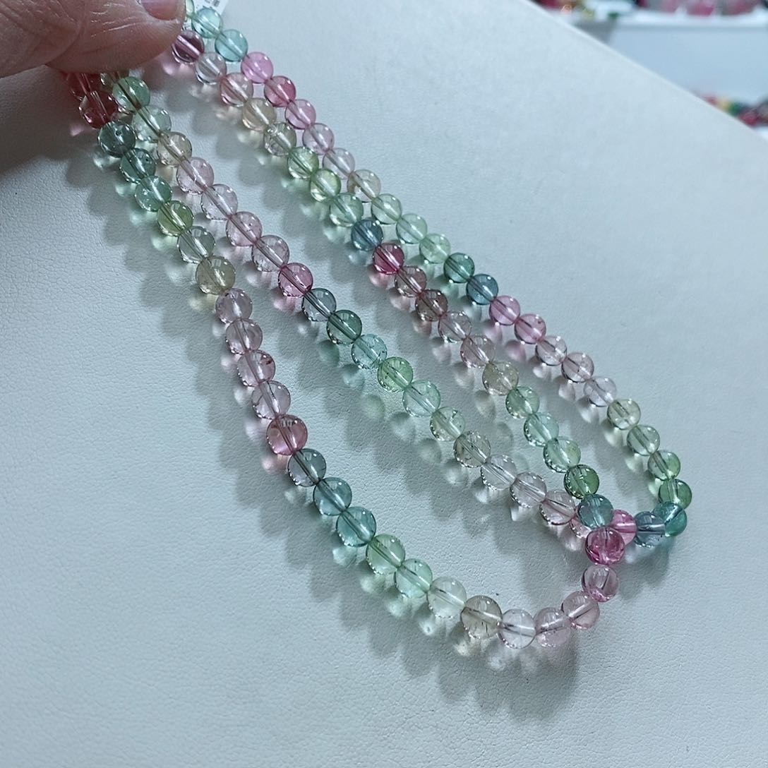 碧玺碧玺未镶嵌手链