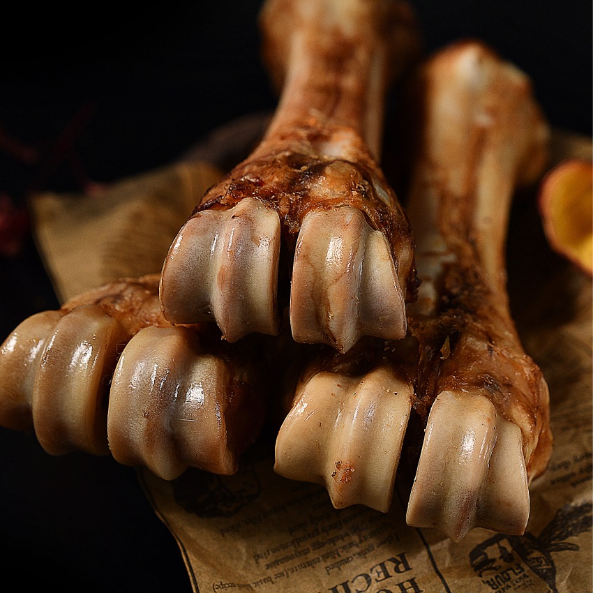 宠物零食香酥牛腕骨耐咬洁齿骨大中小型犬狗狗磨牙棒牛蹄骨牛棒骨