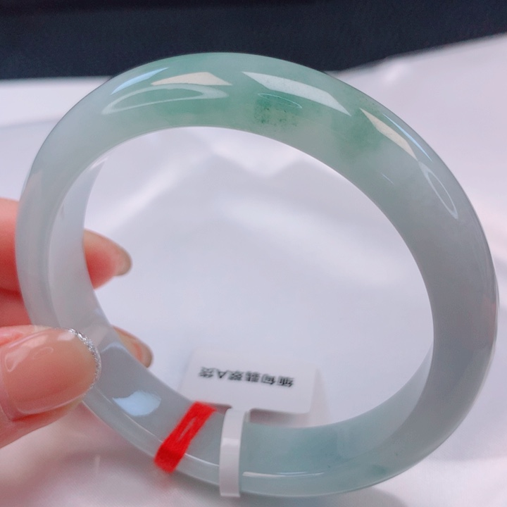 翡翠未镶嵌手镯58。59