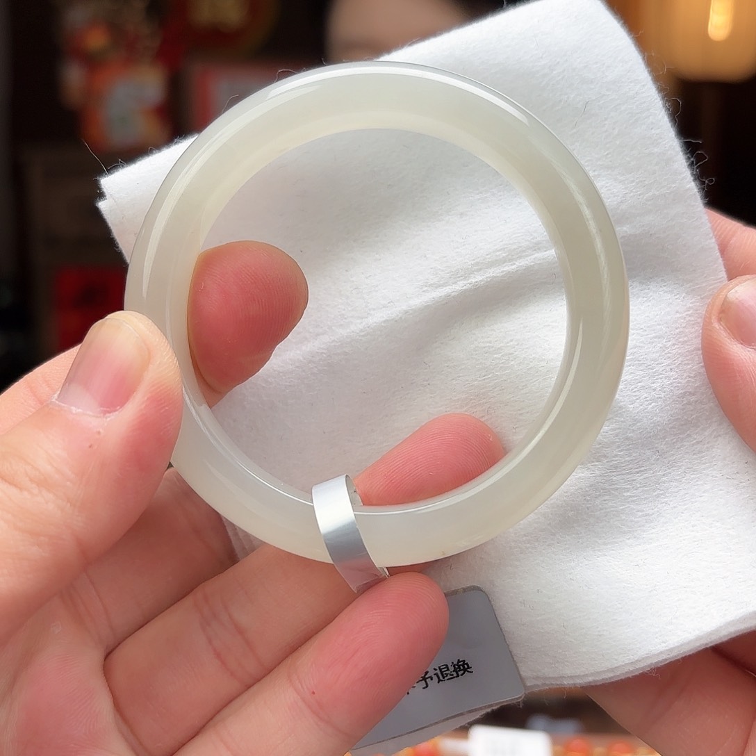 和田玉把件未镶嵌CC42手镯54.5mm