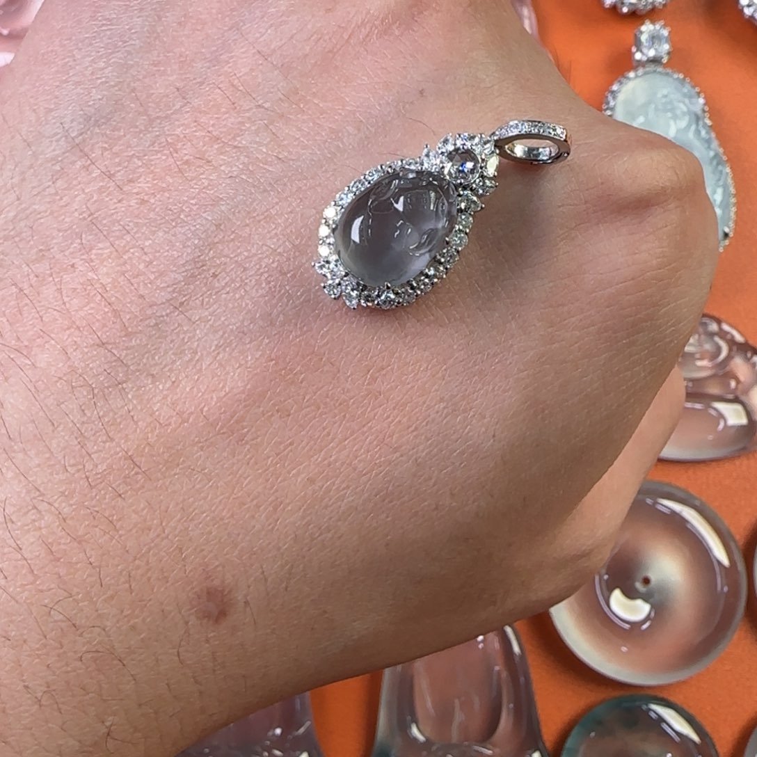 定制翡翠未镶嵌天然