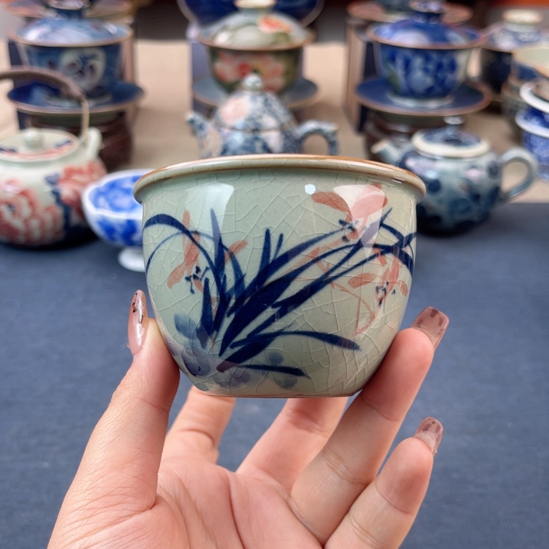 杯景德镇陶瓷杯子