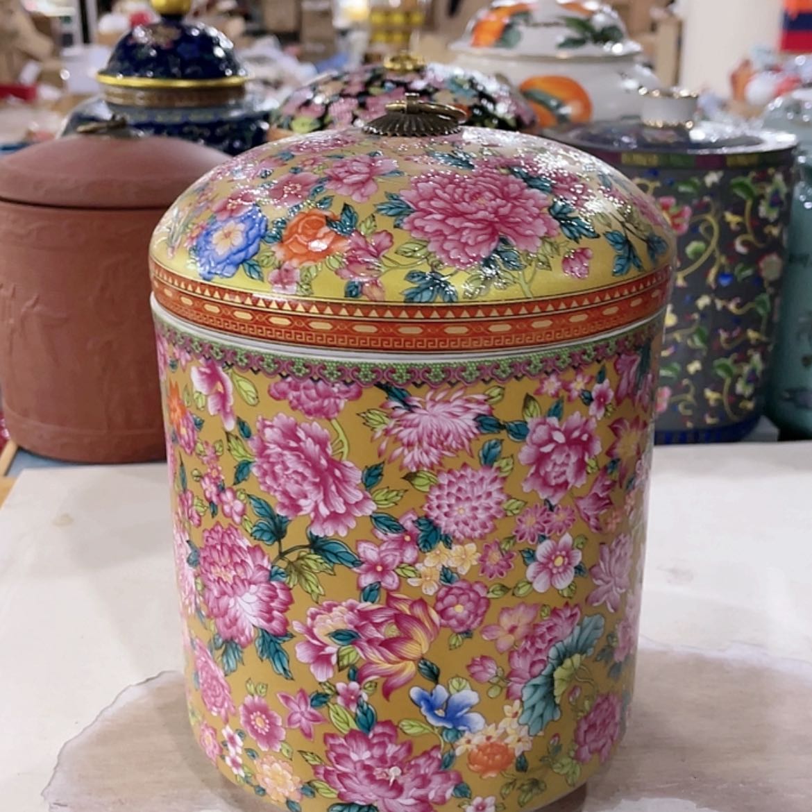 【闪购商品】罐陶瓷茶叶罐密封罐