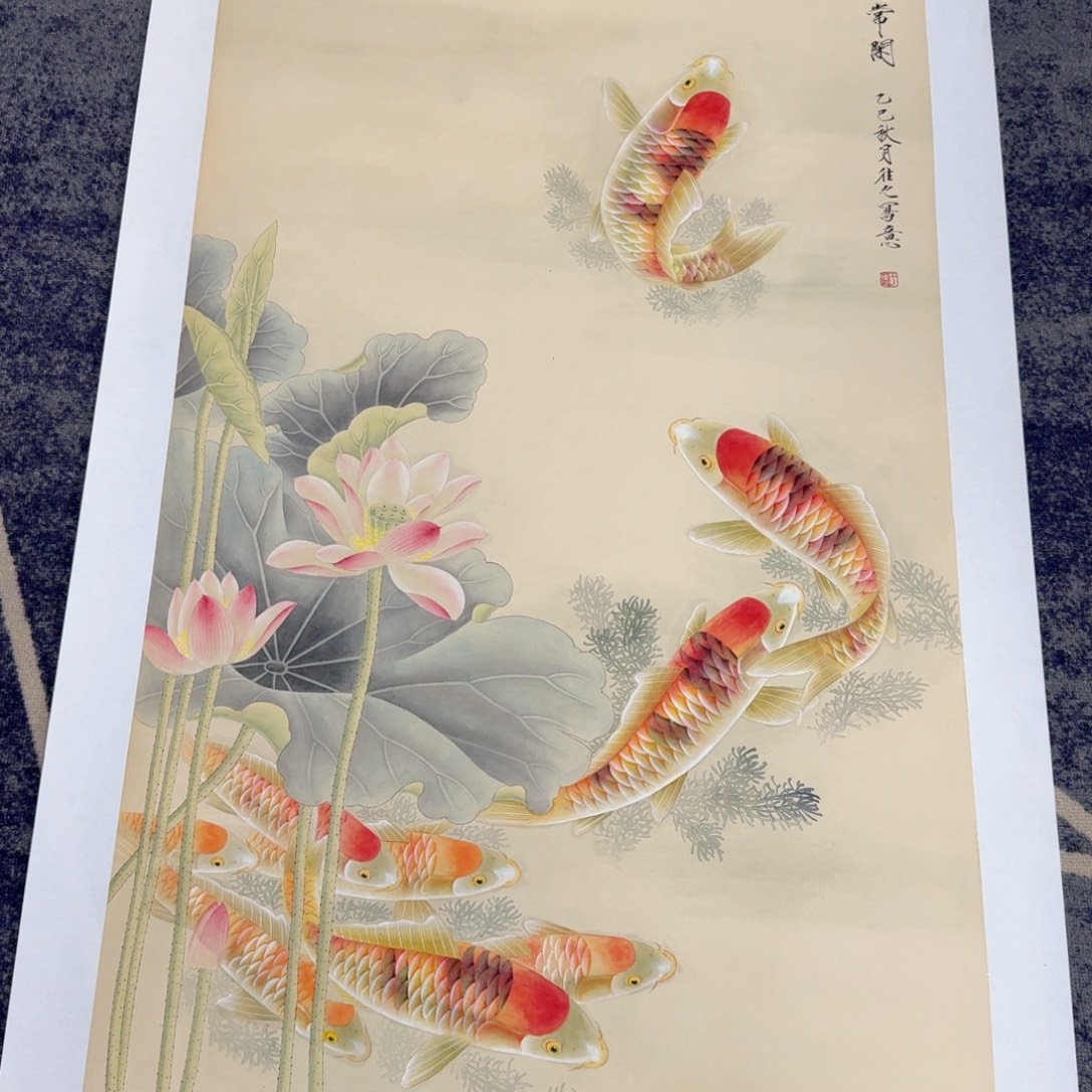 国画国画作品山水花鸟