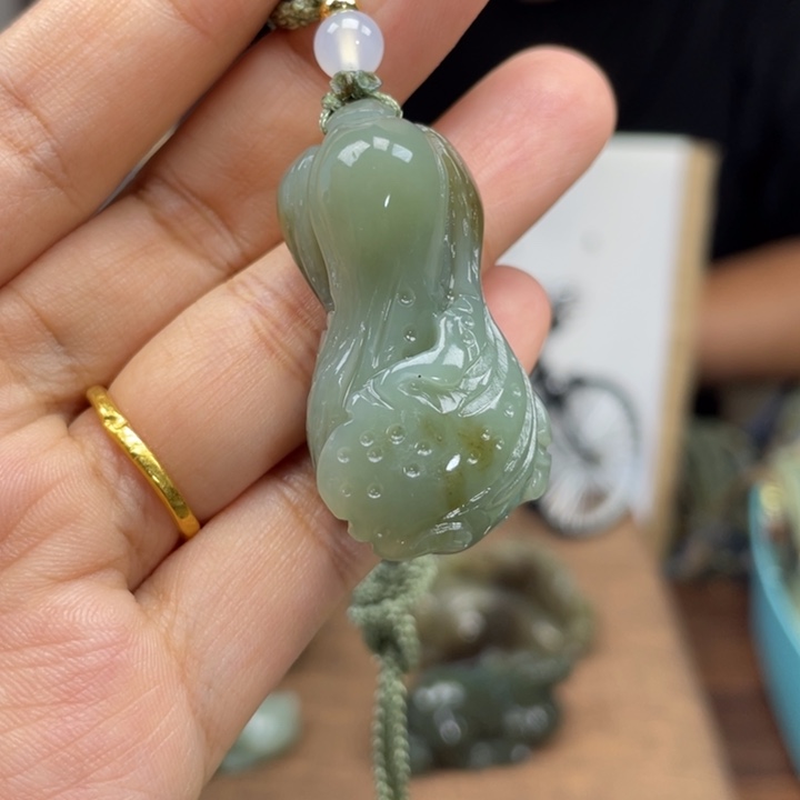 颈饰未镶嵌和田玉