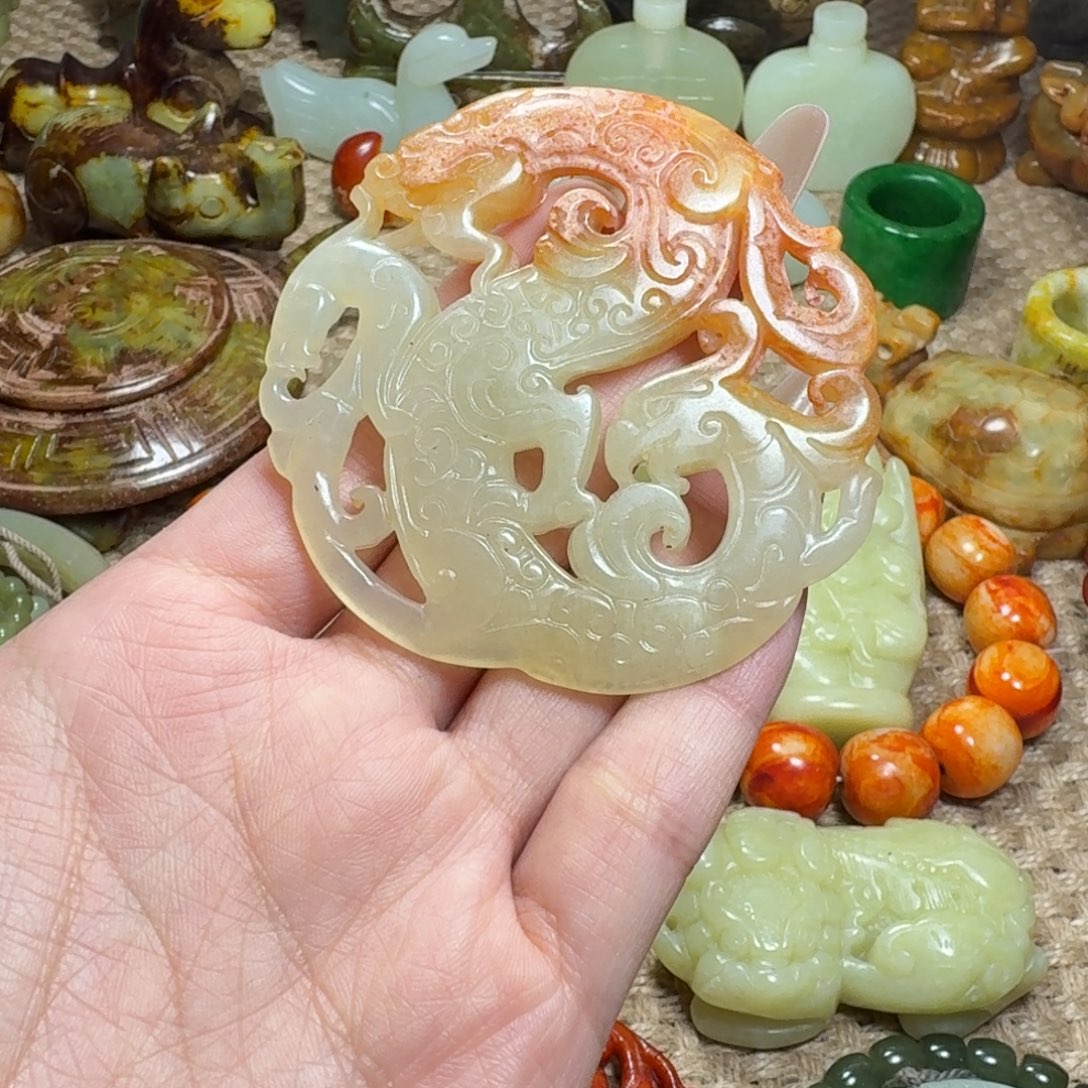 白玉菩提吊坠挂件