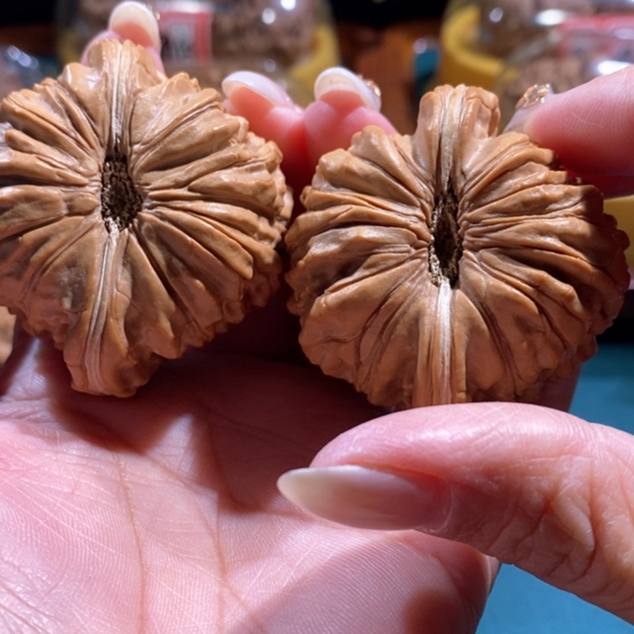 【闪购商品】文玩核桃吊坠S***森华坤龙