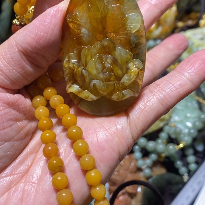 岫玉岫玉吊坠未镶嵌