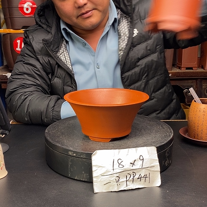 紫砂花盆货号一只PP441