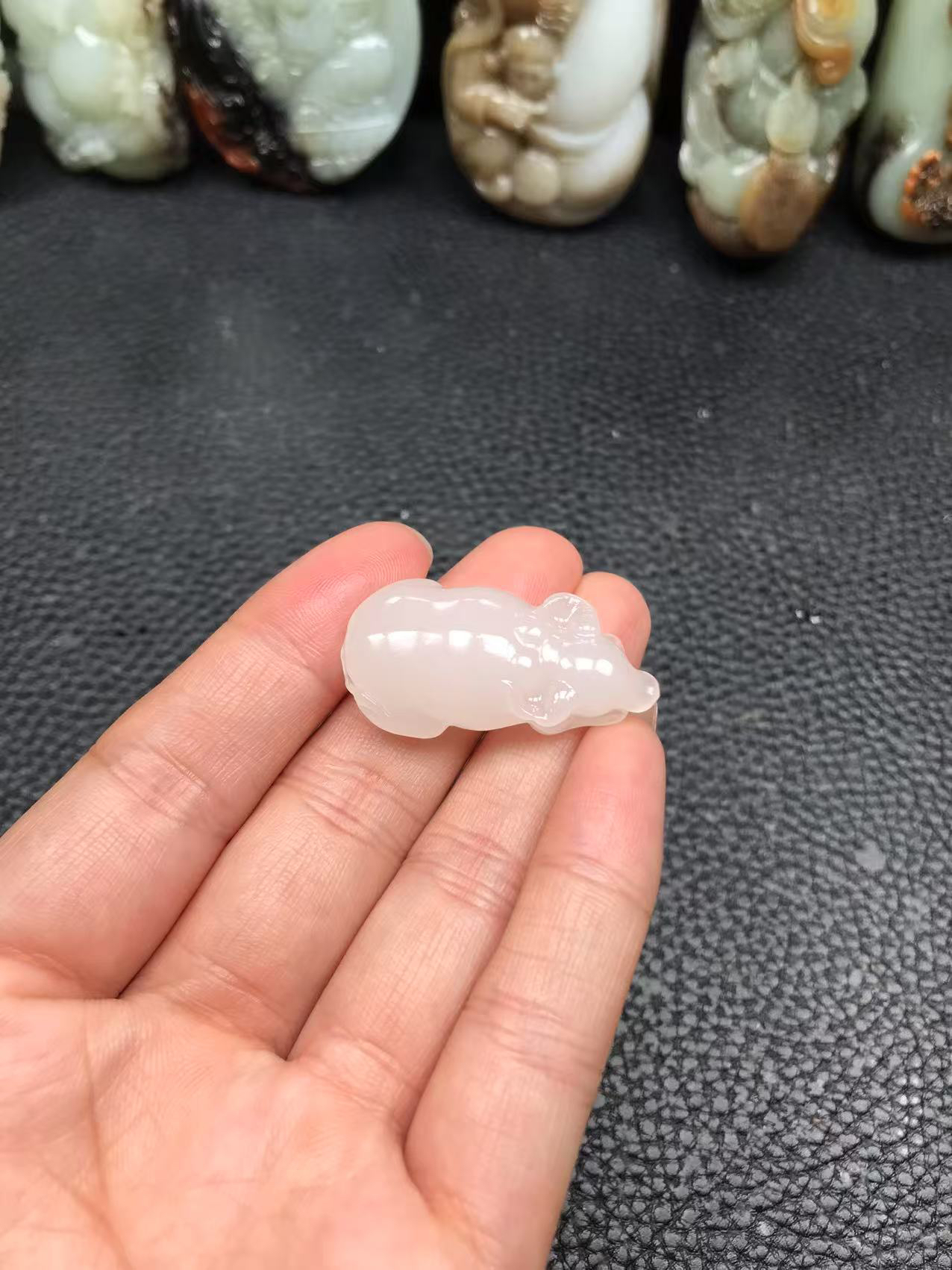 和田玉牛，实物漂亮