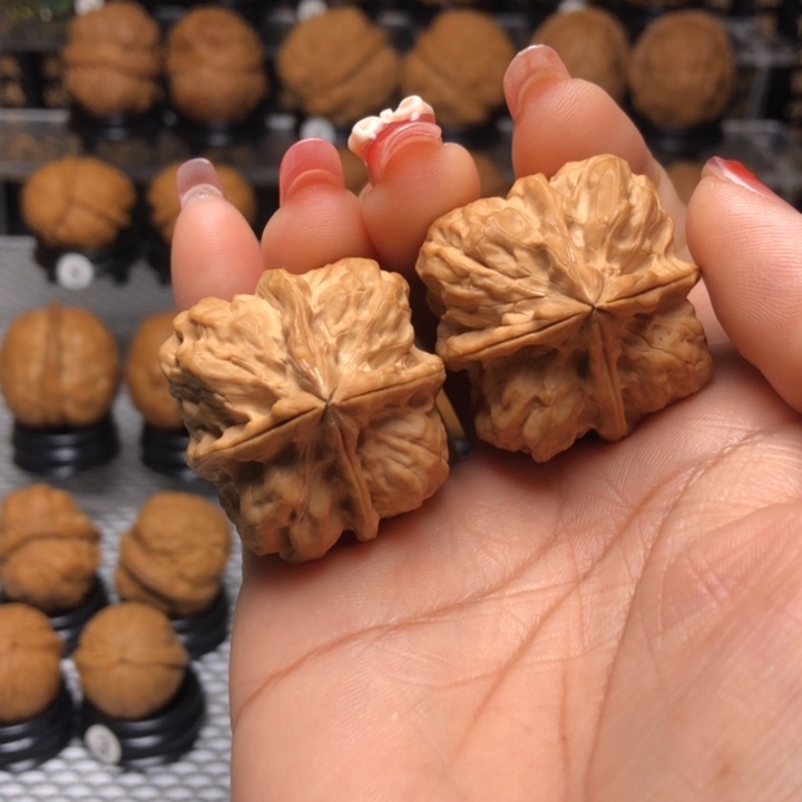 橄榄核把件31火烈鸟四楞