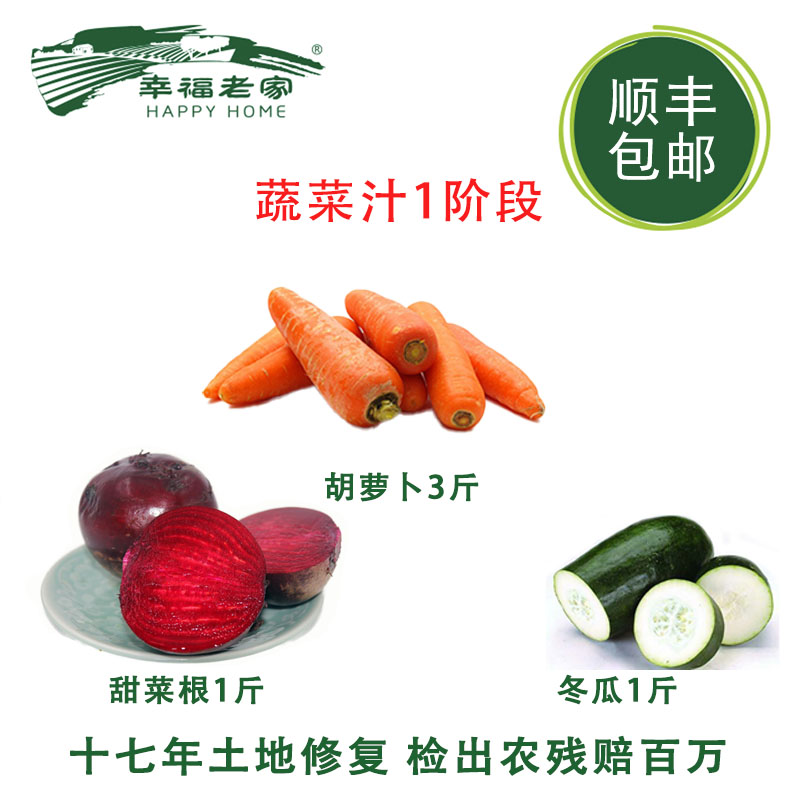正饮汁道万人计划用来榨汁的优质有机蔬菜套餐 营养健康 蔬菜发货