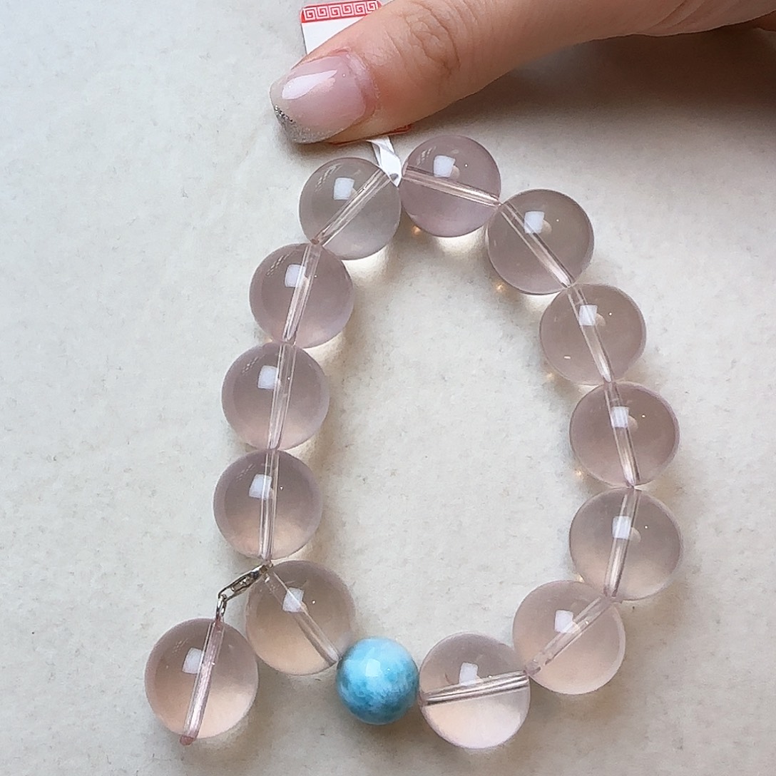 水晶手链未镶嵌凌**步大气上档次