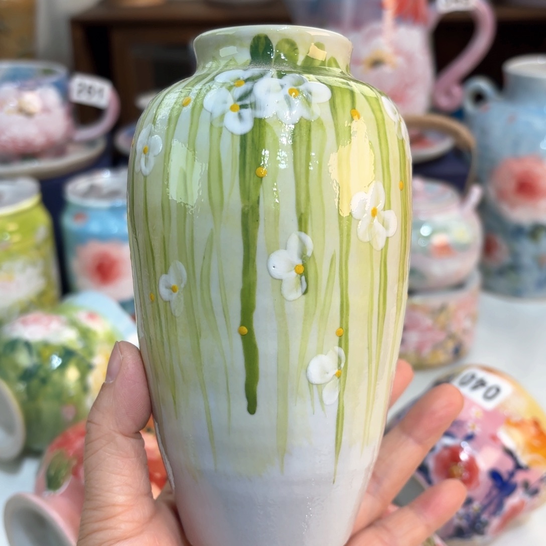 景德镇手绘高温釉下彩陶瓷茶具