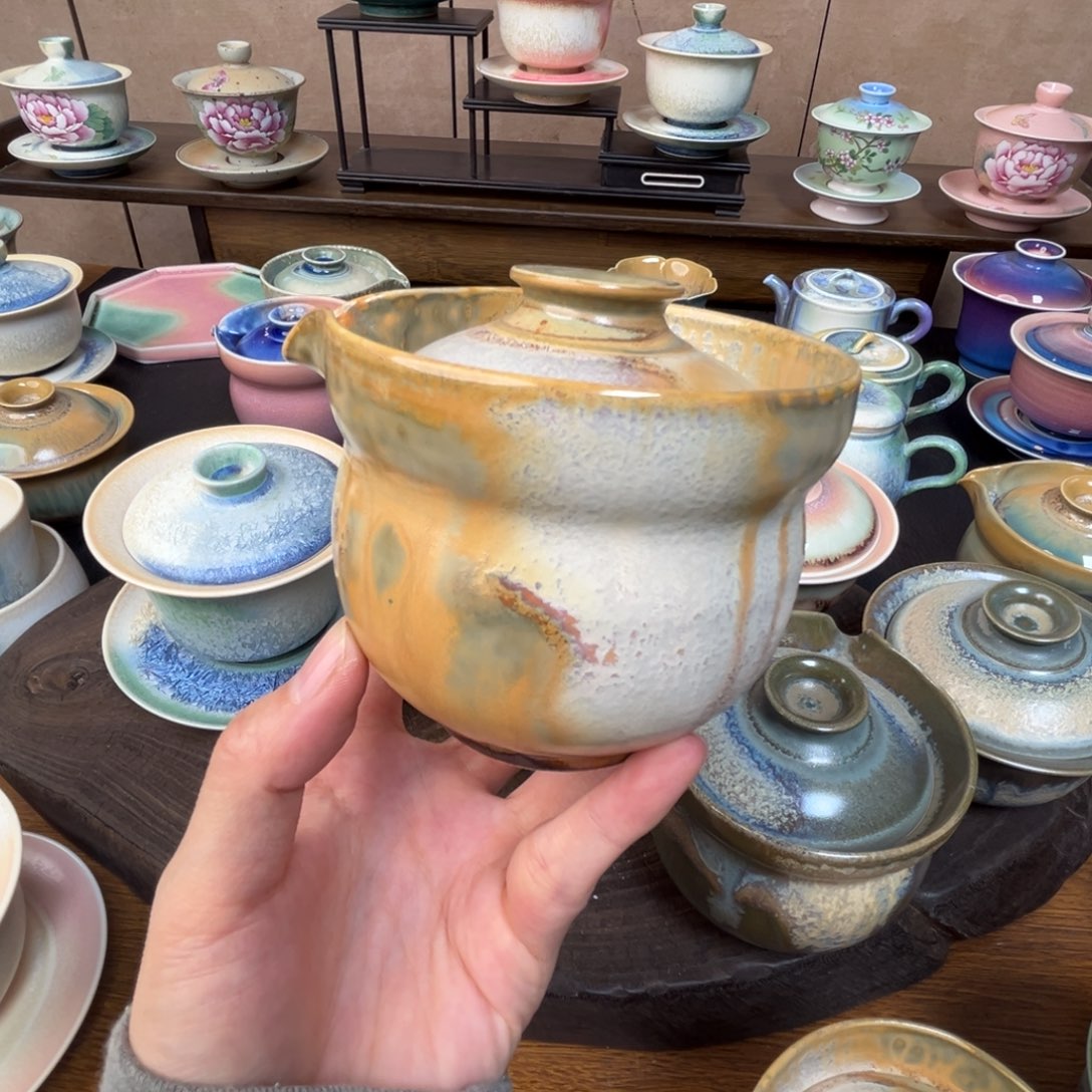 景德镇纯手工柴烧茶器