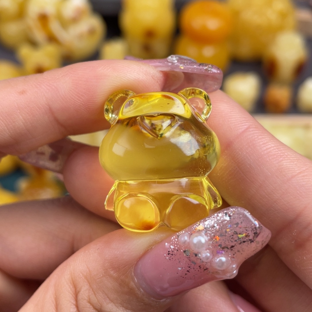 未镶嵌琥珀裸石蜜蜡