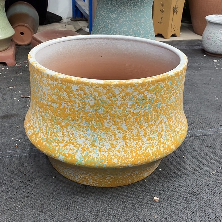 30×23 -粗陶花盆有孔-买买买