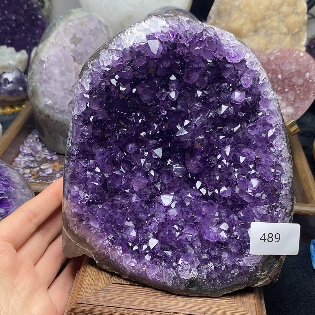 紫晶大型摆件（非配饰）未镶嵌