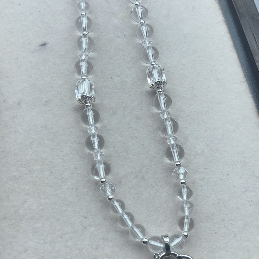 水晶吊坠(不含链)未镶嵌小****尼