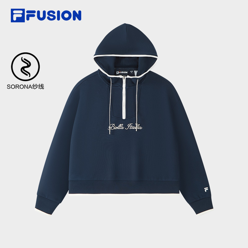 马上起飞 | FILA斐乐潮牌26春新年款刺绣针织百搭卫衣T11W612203F