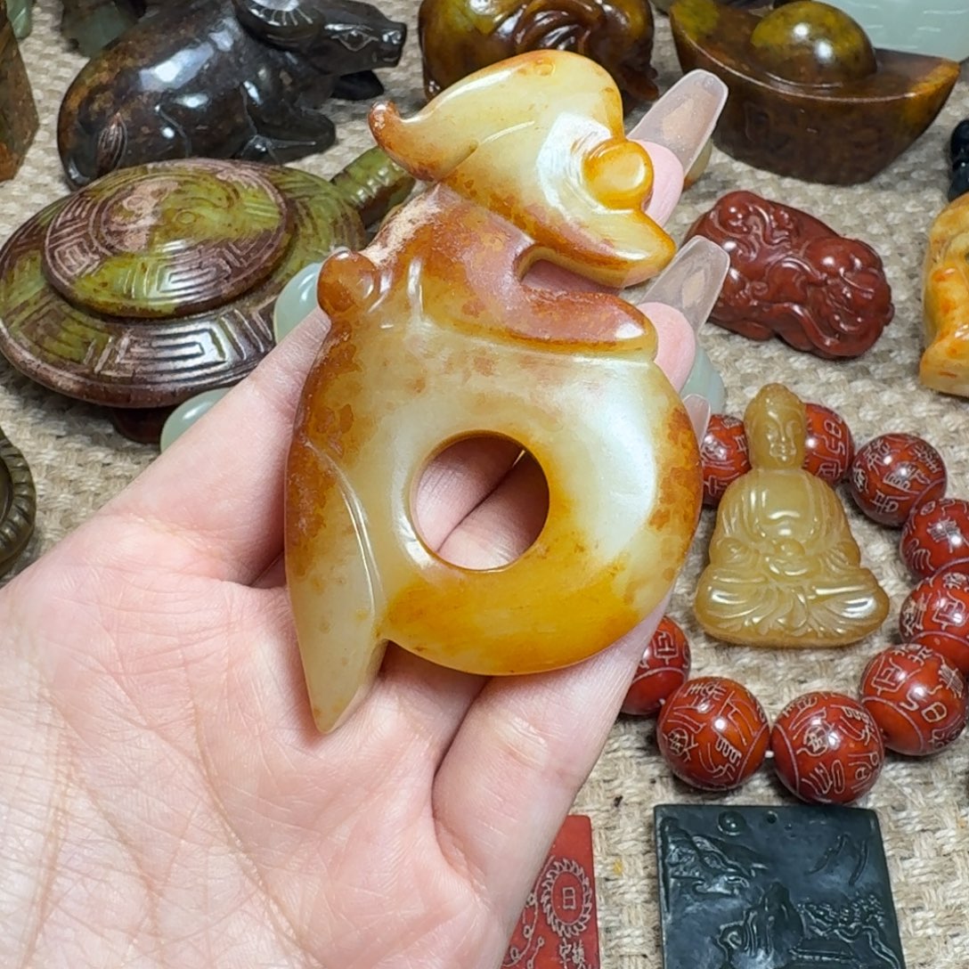 吊坠白玉菩提挂件