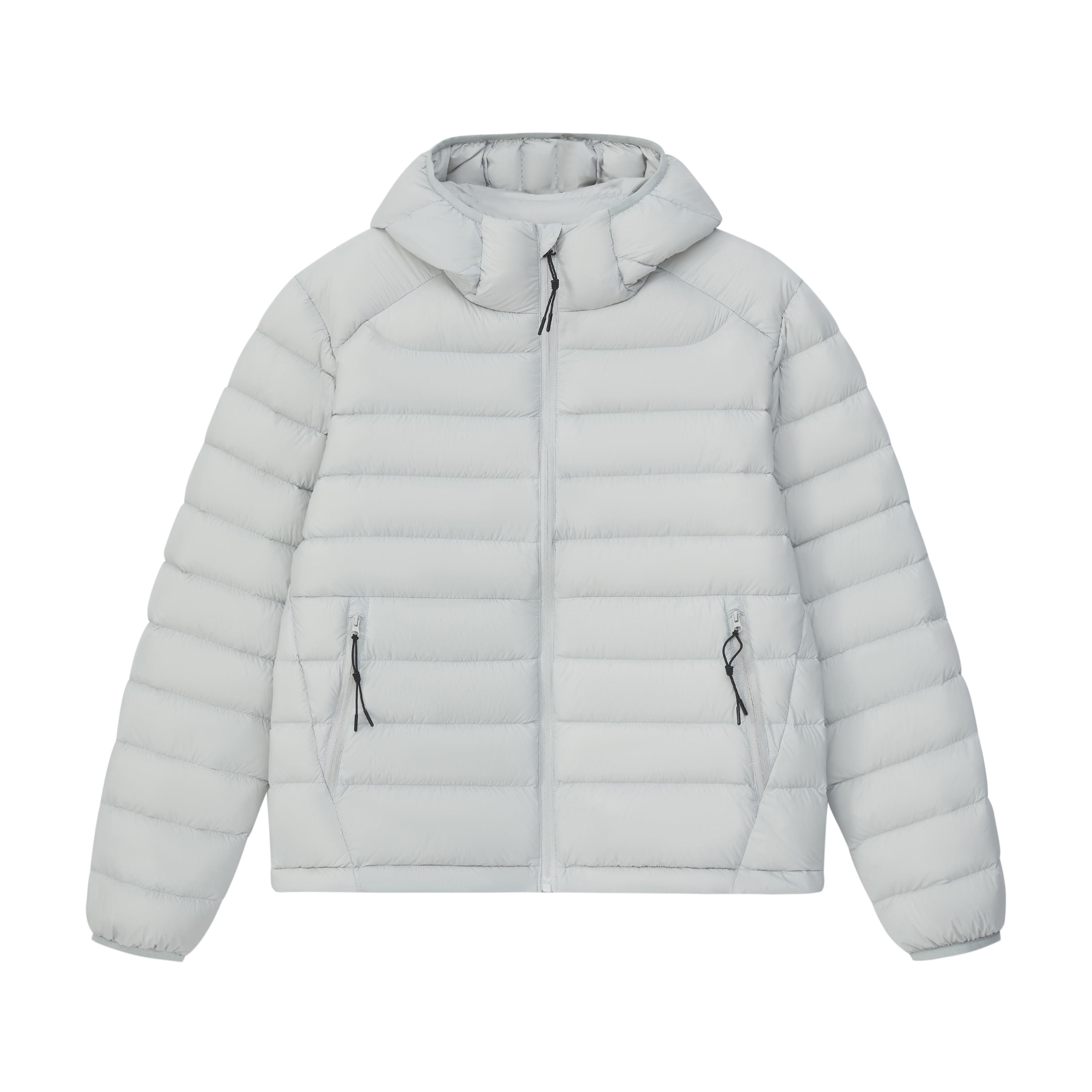 既是JISHI【白鸭绒排骨款轻奢羽绒服2025新款女款连帽品质YRF014