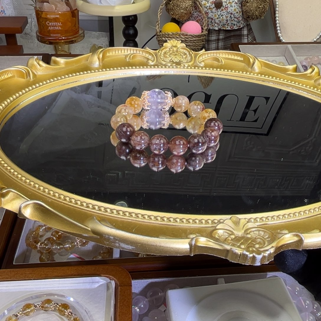 手串水晶未镶嵌赤道金