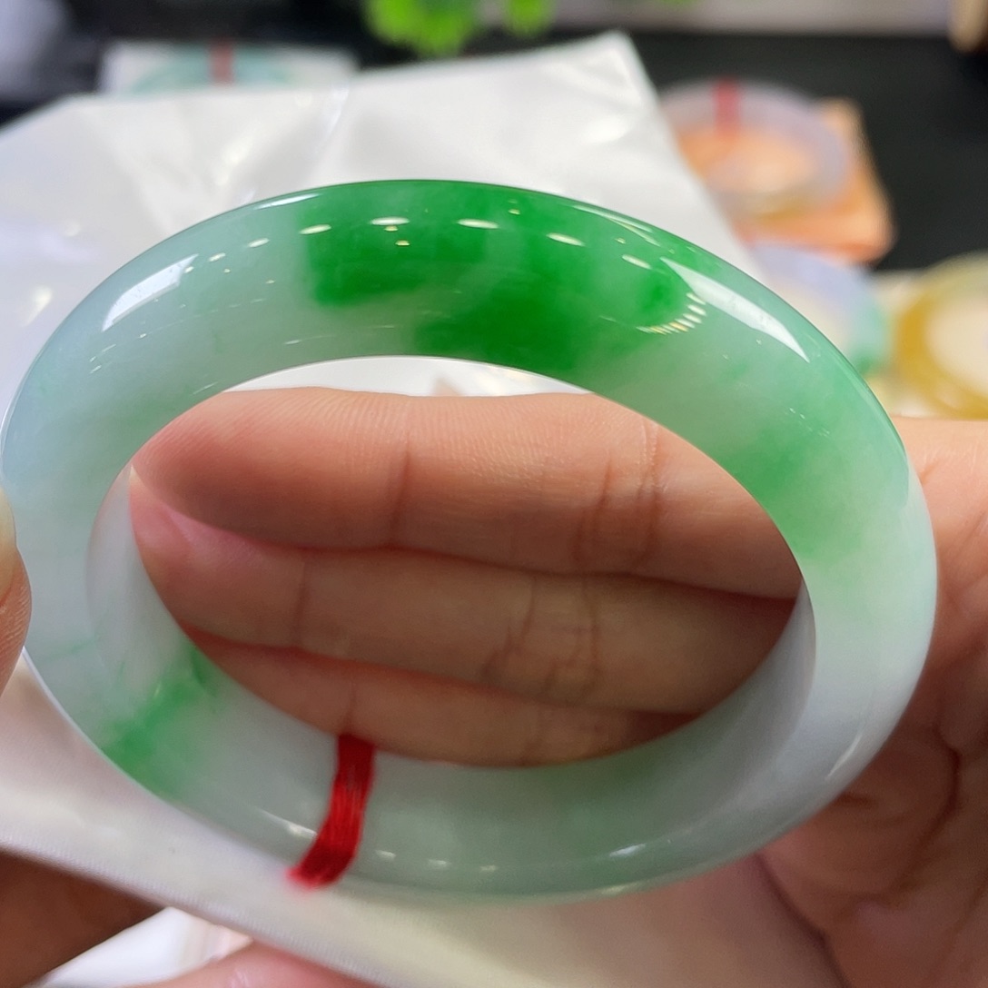 未镶嵌手镯翡翠19号正圈