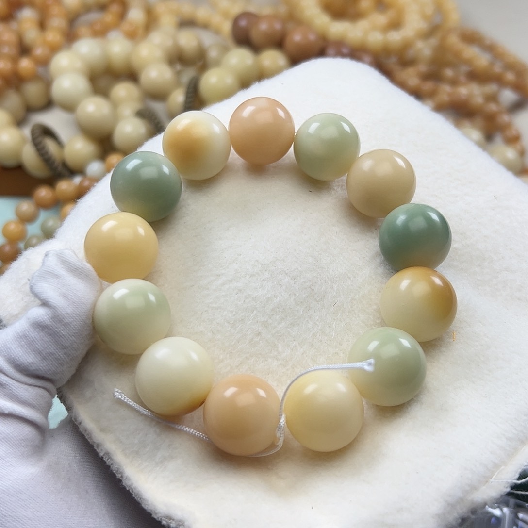 菩提根/象牙果吊坠18干磨落地果瑕疵398