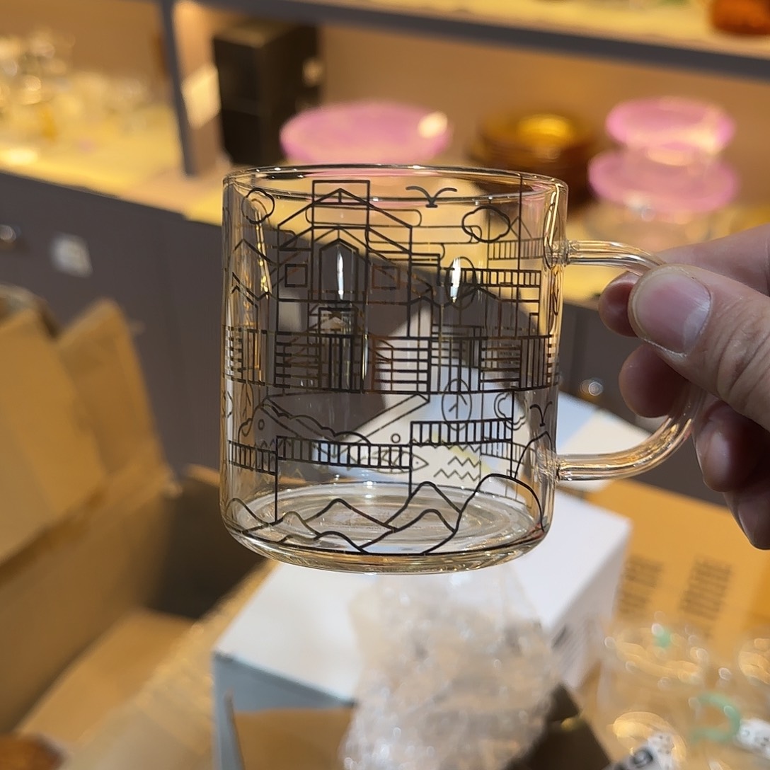 750号高硼硅玻璃杯两只