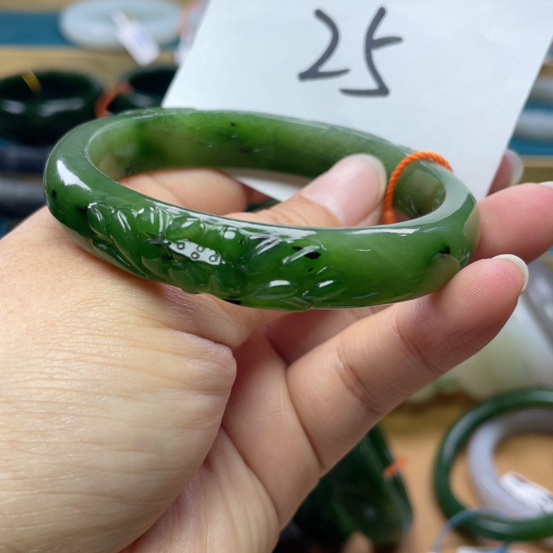 未镶嵌手镯和田玉圈口59