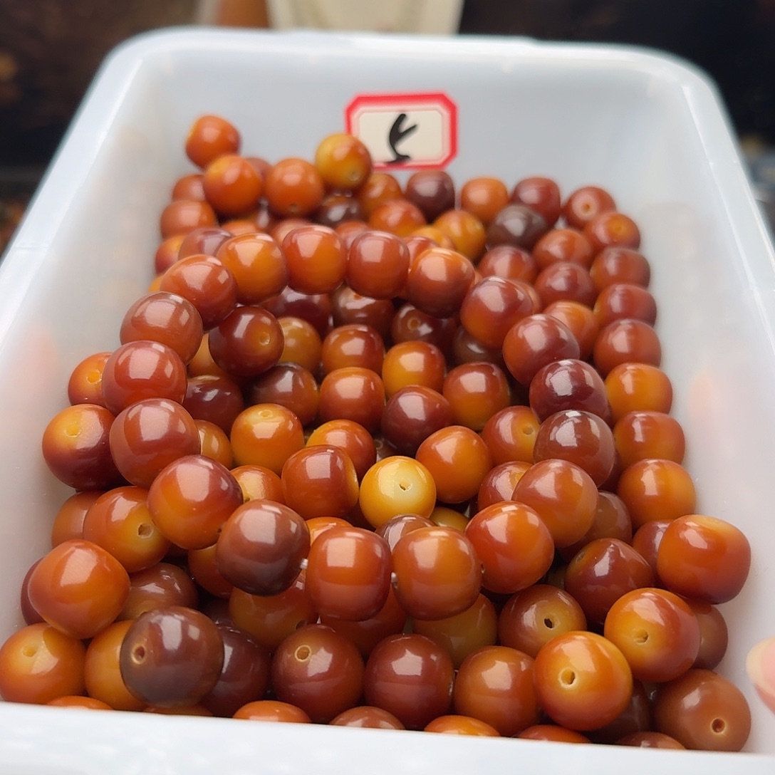 吊坠菩提根/象牙果20 颗油膏冰红茶 14 干磨桶