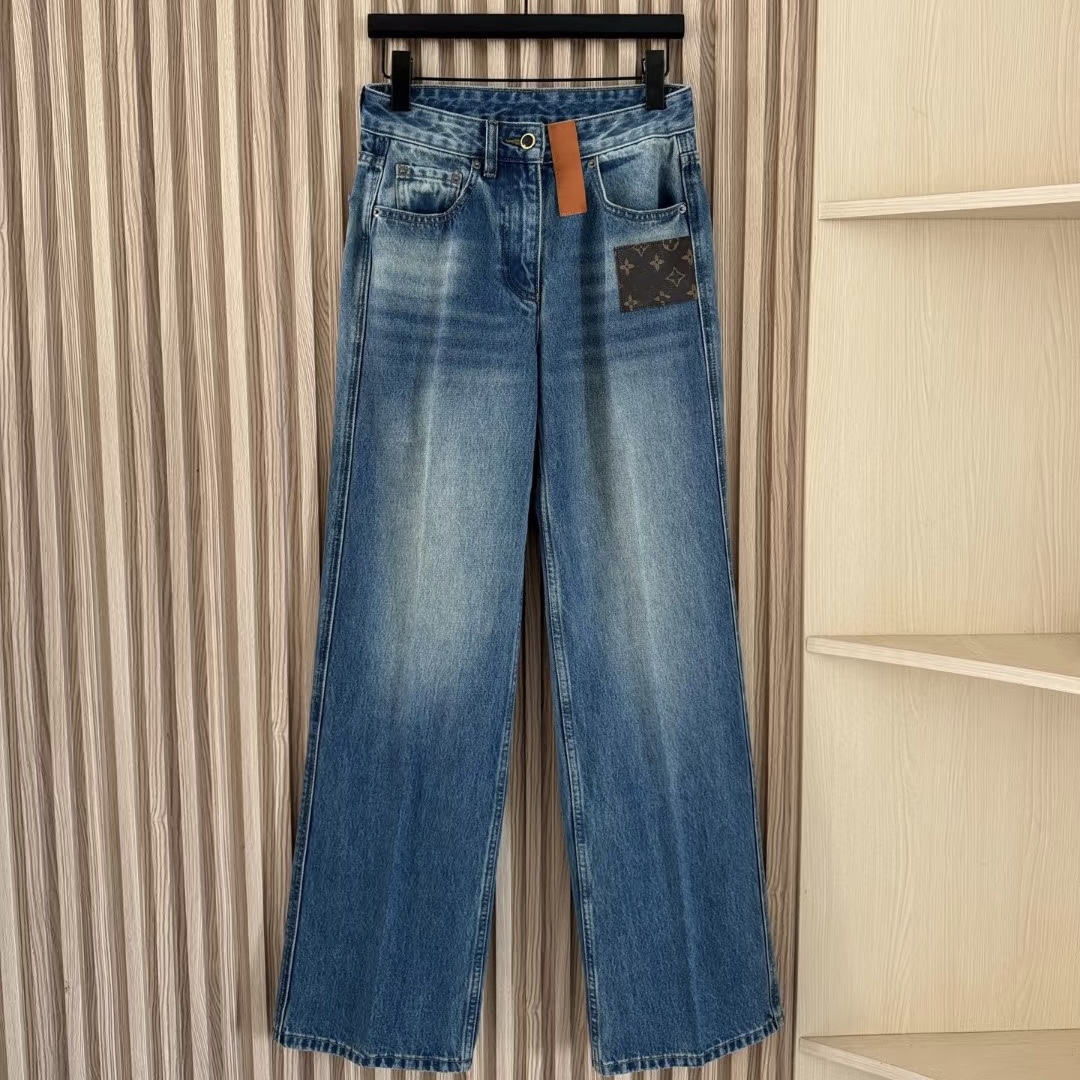 6杨杨DIY工厂时尚流行马户家直筒牛仔裤92118