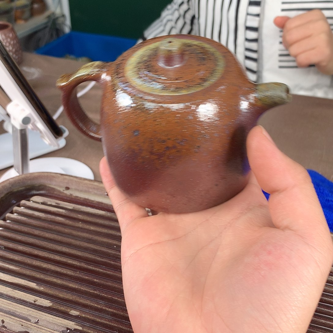 紫砂茶壶纯自然柴烧