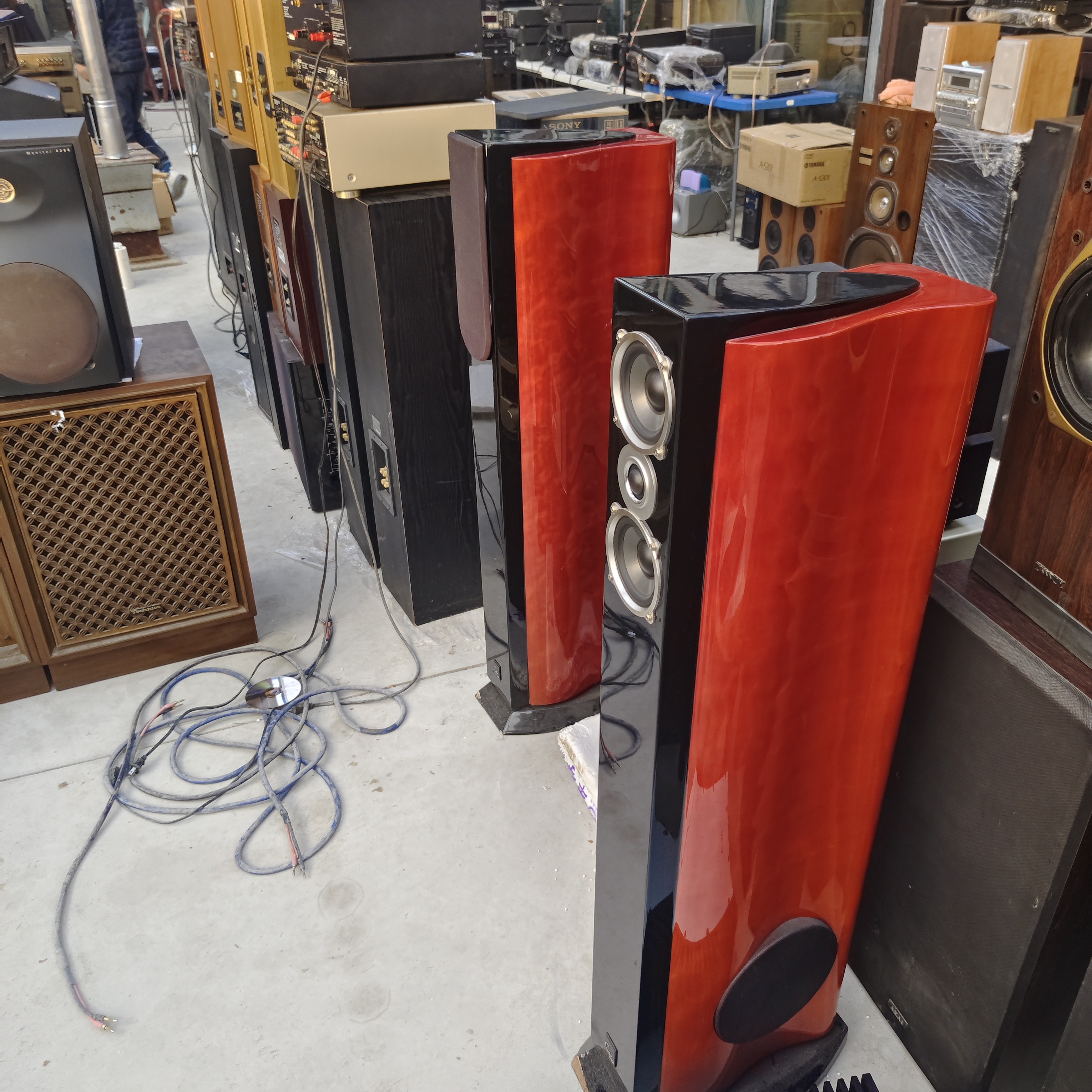 8新  二手音响cav飞扬落地运费垫付