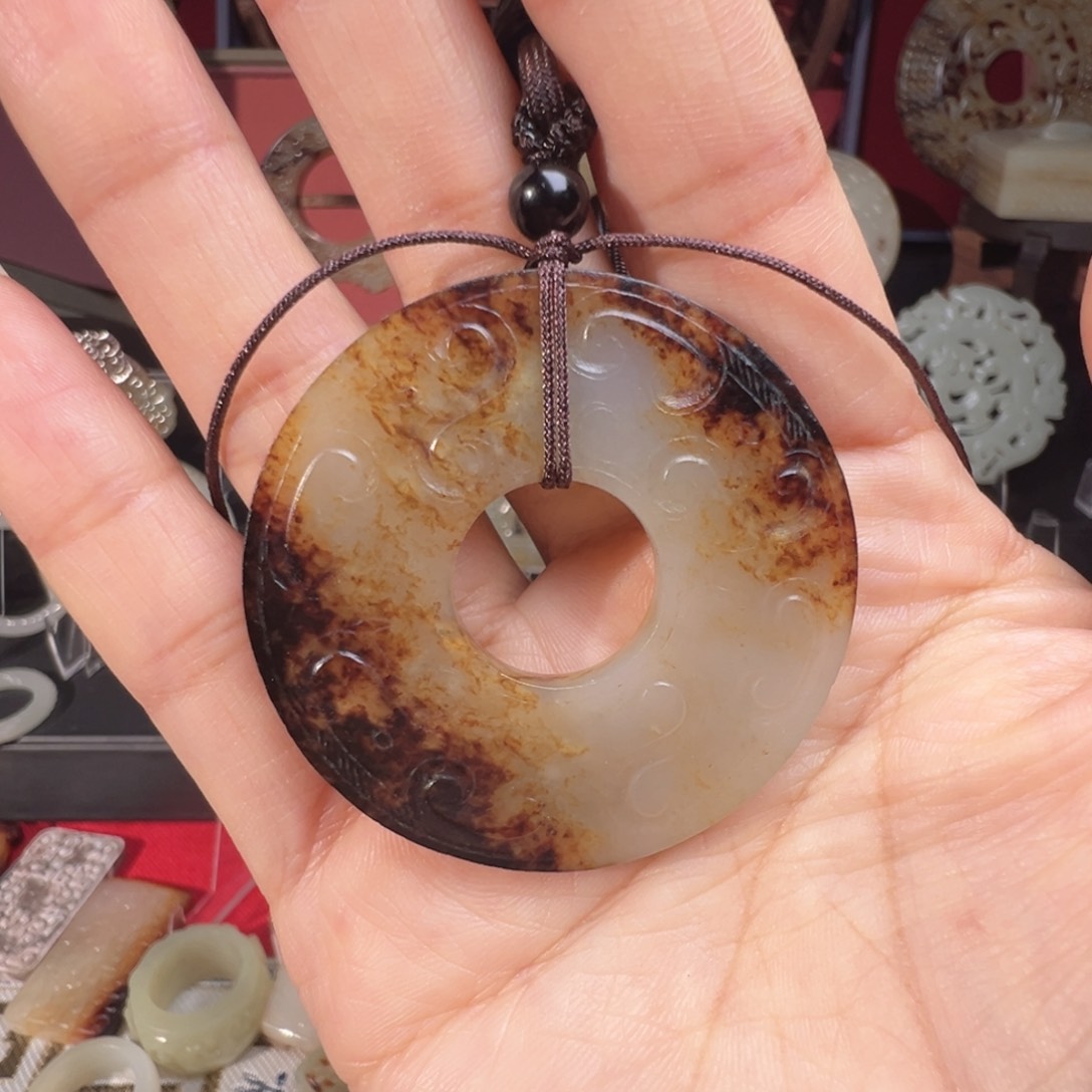 和田玉未镶嵌挂件N**A