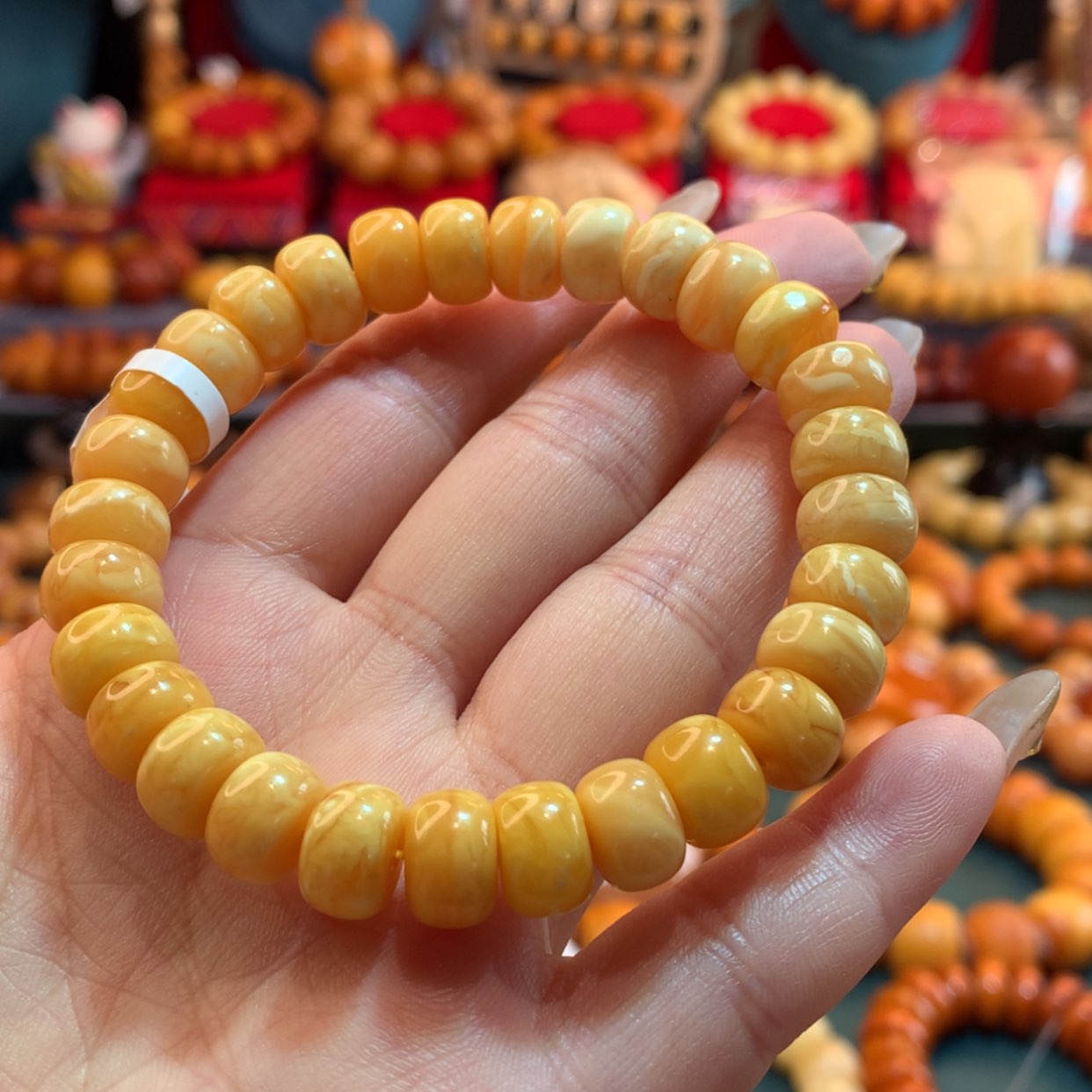 【闪购商品】蜜蜡手串未镶嵌随*～蜜蜡手串